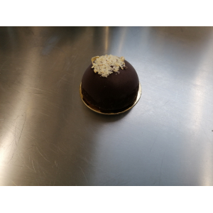 Dôme vanille/chocolat/caramel