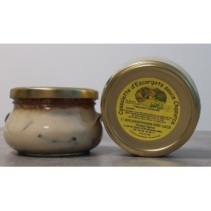 Cassolette escargots sauce chaource