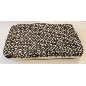 Couvre plats xl rectangulaire - riad noir