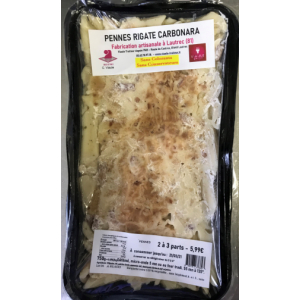 Penne rigate carbonara