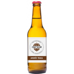 Bière ambrée à la fève tonka