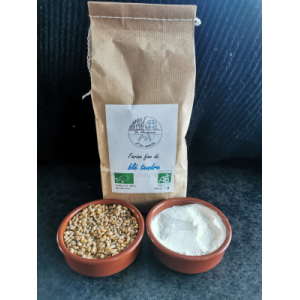 Farine fine de blé tendre bio t80