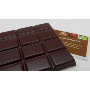 Tablette chocolat noir bio papouasie ng 73%