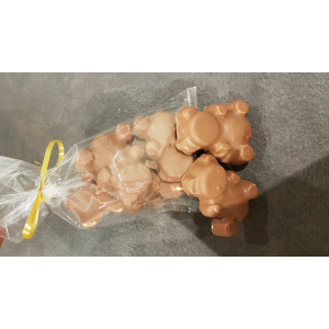 Guimauve vanille enrobé de chocolat noir