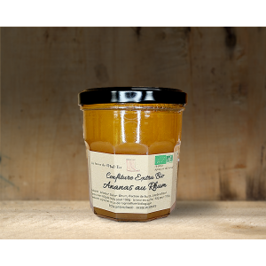 Confiture d'ananas au rhum
