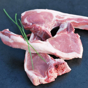 Côtes d'agneau simple