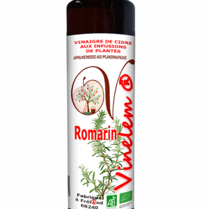 Vinaigre de cidre romarin 500 ml