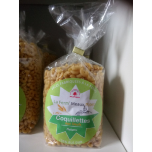 Coquillettes natures aux oeufs 250g