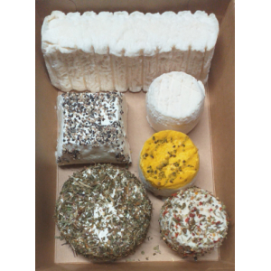 Grande box assortiment fromages de chèvre bio