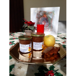 Confiture de pommes au pain d'épices