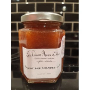 Confiture abricot aux amandes pilees
