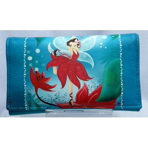 Grand portefeuille simili cuir sous licence