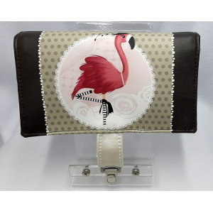 Grand portefeuille simili cuir sous licence