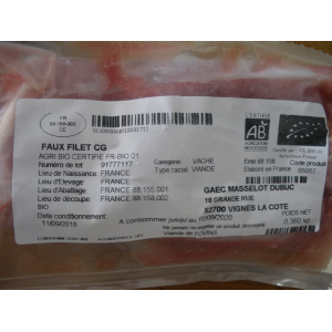 Steak tende de tranche