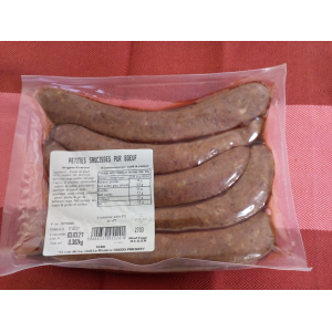 Petites saucisses de boeuf