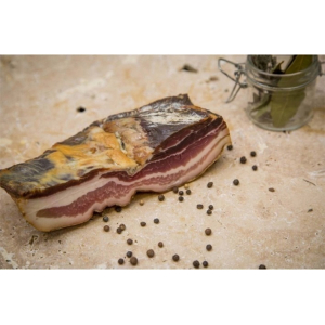 Poitrine fumée séchée sans nitrites