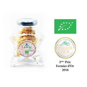 Cristaux de sucre au safran bio 40g