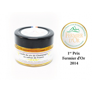 Confit de champagne au safran 40g