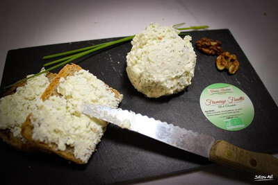 Fromage fouetté ail et ciboulette