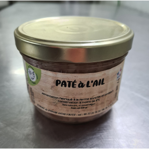 Verrine de pâté à l'ail