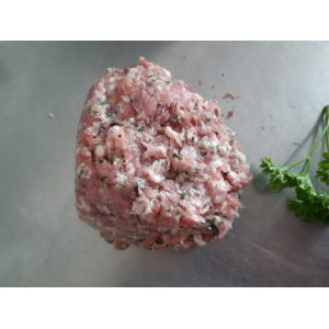 Chair à saucisse persillée