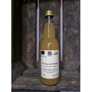Jus de pommes du verger bio - btle de 330 ml