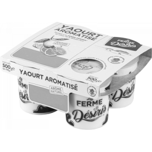 Yaourts aromatisés caramel