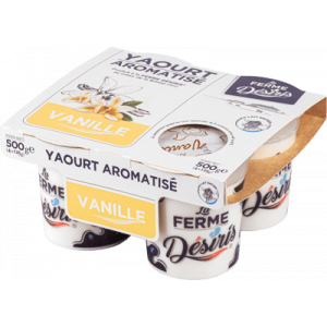 Yaourts aromatisés vanille