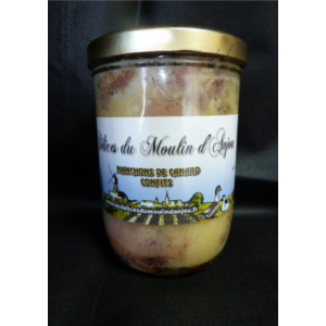 Manchons de canard confits