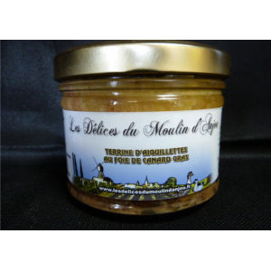 Terrine d'aiguillettes au foie de canard gras