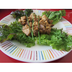 émincés de volailles à la pipérade