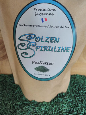 Spiruline en paillettes