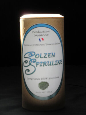Spiruline en comprimés
