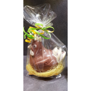 La poule chocolat au lait