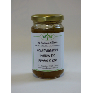 Confiture extra bio pomme et kiwi