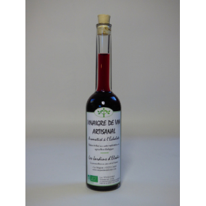 Vinaigre de vin rouge aromatisé à l'échalote