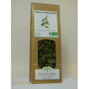 Tisane simple bio de menthe poivrée