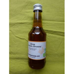 Sirop de thym citronné