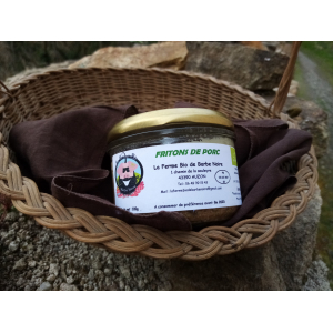 Fritons de porc bio