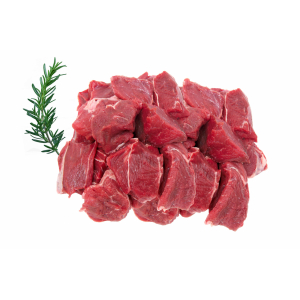 Morceaux de bœuf bio pour bourguignon