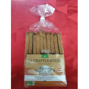 La chanteracoise : biscottes 7 céréales - 370 g - Boulangerie Billaud 