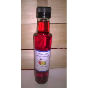 Vinaigre de cidre aromatisé aux framboises