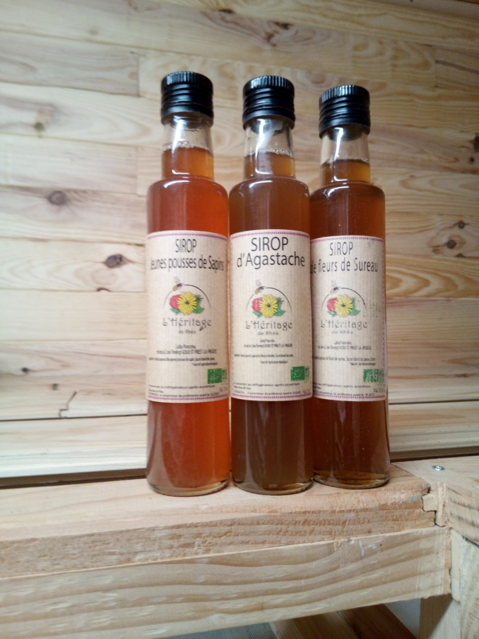 Sirop artisanal de fleur de sureau