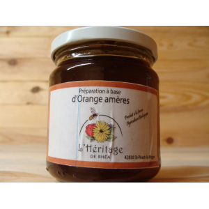 Préparation à base de jus d'oranges amères
