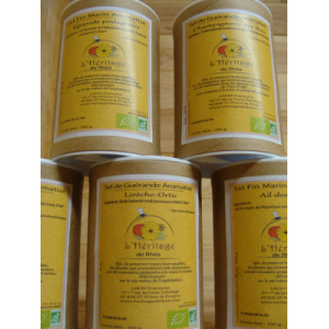 Sel fin de guérande aux champignons des bois