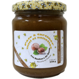 Pâte à tartiner miel/noisettes 250g