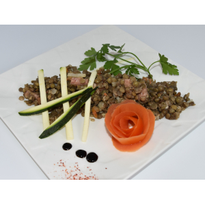 Salade de lentille à la florentine