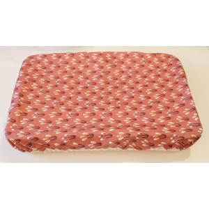 Couvre plats xl rectangulaire - pistil orange