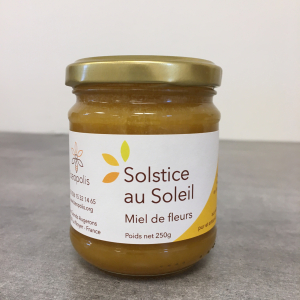 Solstice au soleil - miel de fleurs - 250g