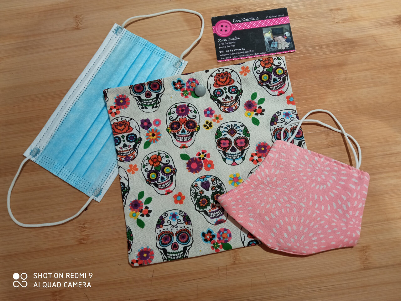 Pochette De Rangement Pour Masques - Étui/boîte Neuve - Stock En France - Sans Marque
